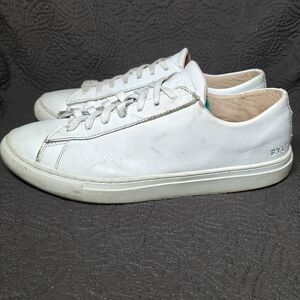 BYLT Basics Everyday 2 Lace Up White casual Sneakers Men's Shoe Size 11